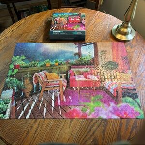 *3 Puzzles for 20
1000 piece Sunny Porch Puzzle